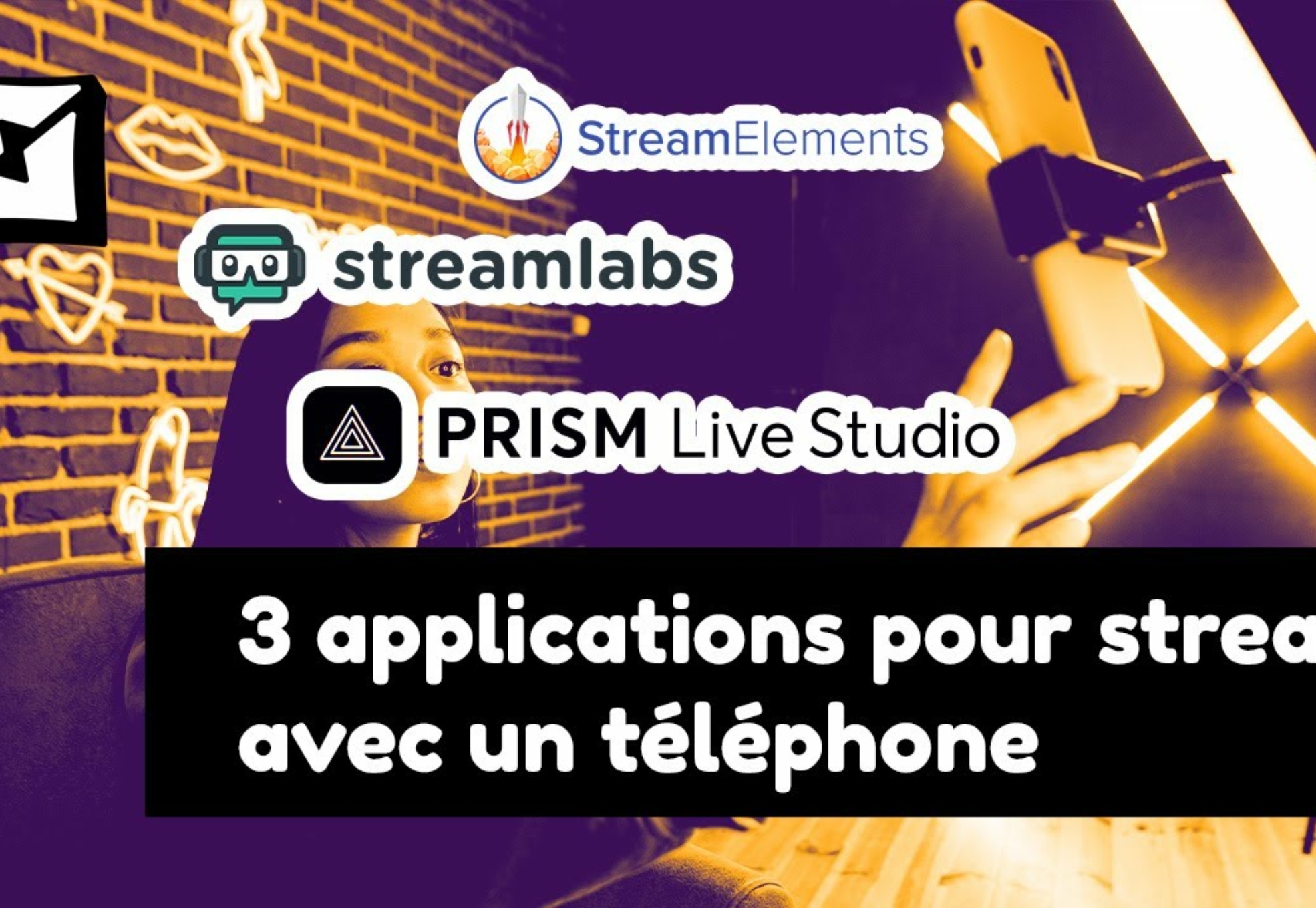Miniature 3 application poru stream depuis un téléphone