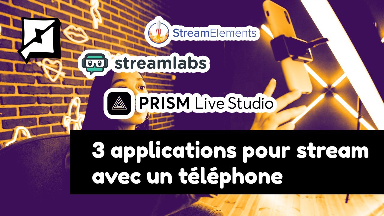 Miniature 3 application poru stream depuis un téléphone
