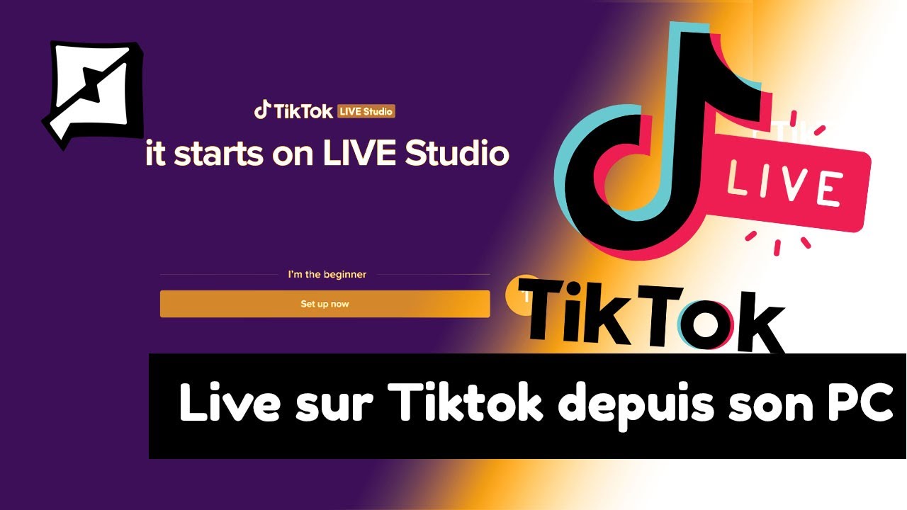 TikTok Live Studio et sa page de téléchargement